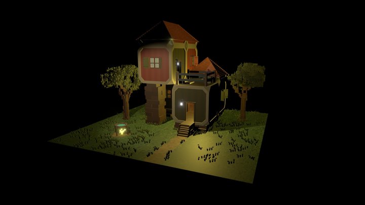 korok's house 3D Model