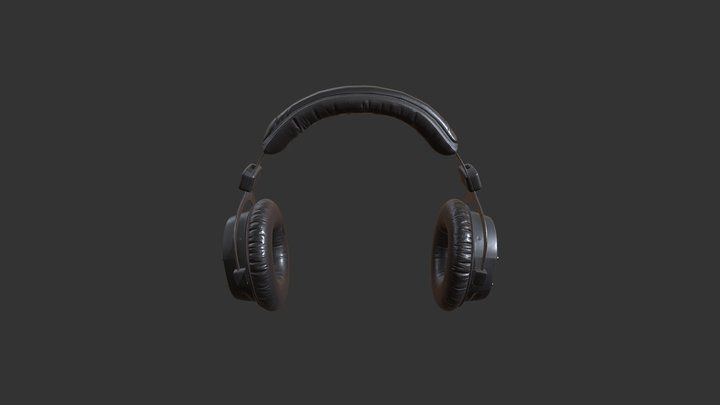 headphone_SHD_v007 3D Model