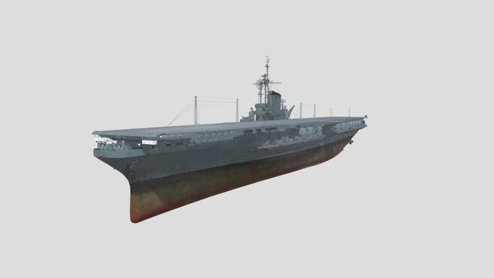 USS Midway 3D Model