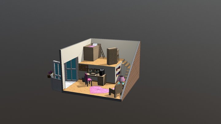 Room Build 3D Model