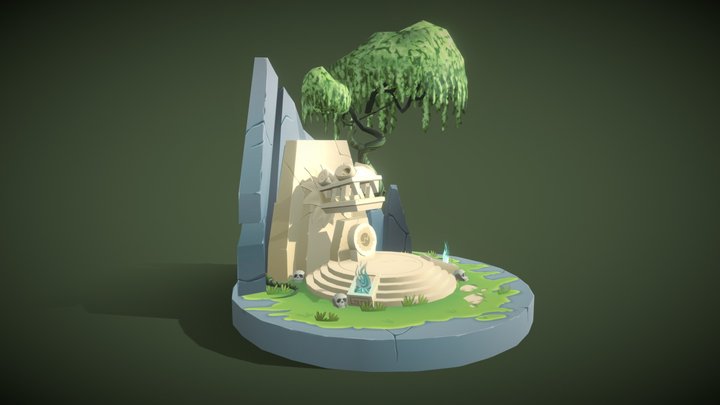 Diorama 3D Model