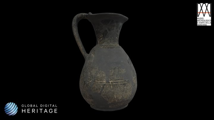 Bucchero oinochoe