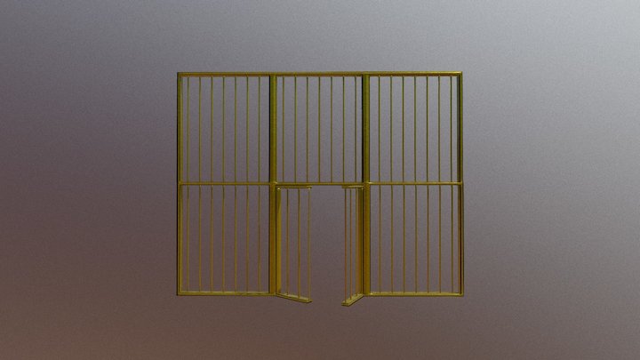 Vault Gate 3D Model