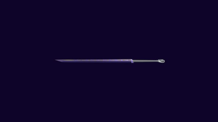 Cursed Blade 3D Model