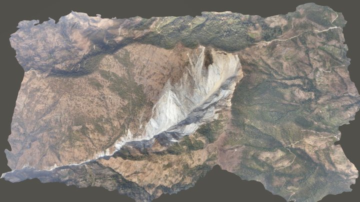Landslide Mapping 3D Model