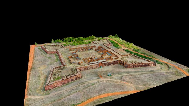 Real Forte Príncipe da Beira - Rondônia 3D Model
