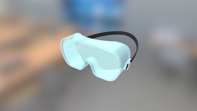 Safety Goggles 3D Model