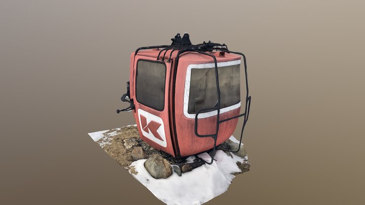 Gondola Pod (photogrammetry) – Modèle 3D gratuit STL