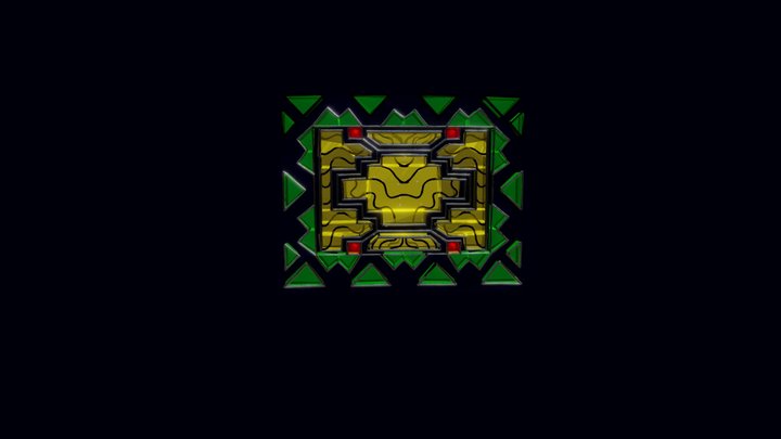 Caterpillar - AR Painting 3D Model
