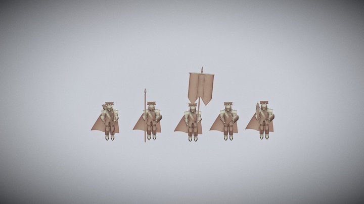 Orcs of Isengard 3D Model