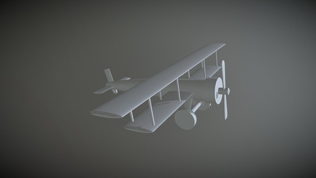 Plane Low Poly simple Blendercourse Udemy