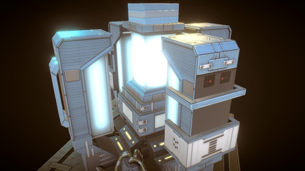 Entrocore : Power Plant - 3D model by Cyies3D (@ikaros) [bf29412 ...