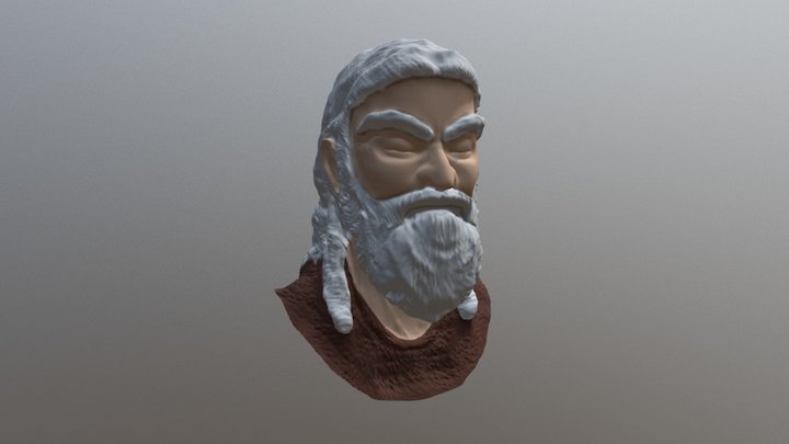 wise old man 3D Model