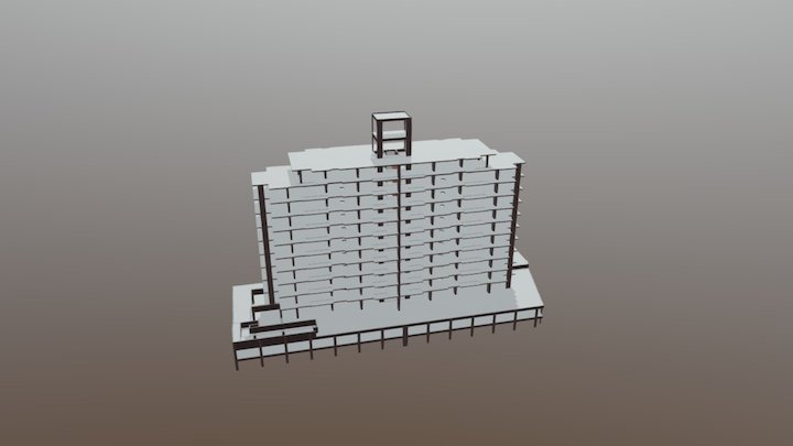 Engebrac - Kairós Botucatu - Protendido 3D Model