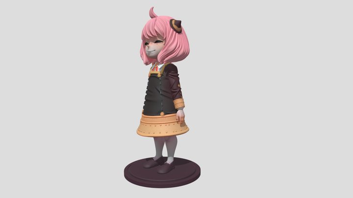 Anya_smug 3D Model