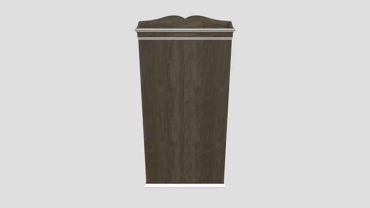 antique chest of drawers 3D Model