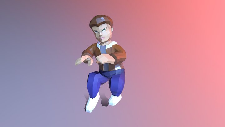 Character Animation 3D Model