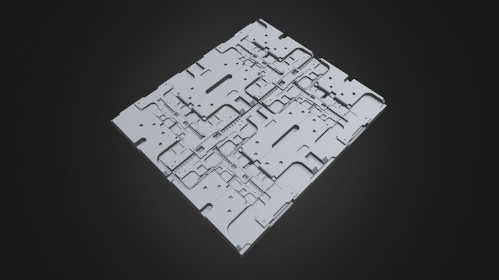 Sci-fi Floor Section KB015
