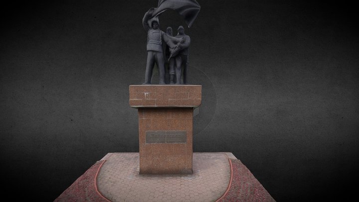 Sculptural "Winners" / Скульптура «Победители» 3D Model