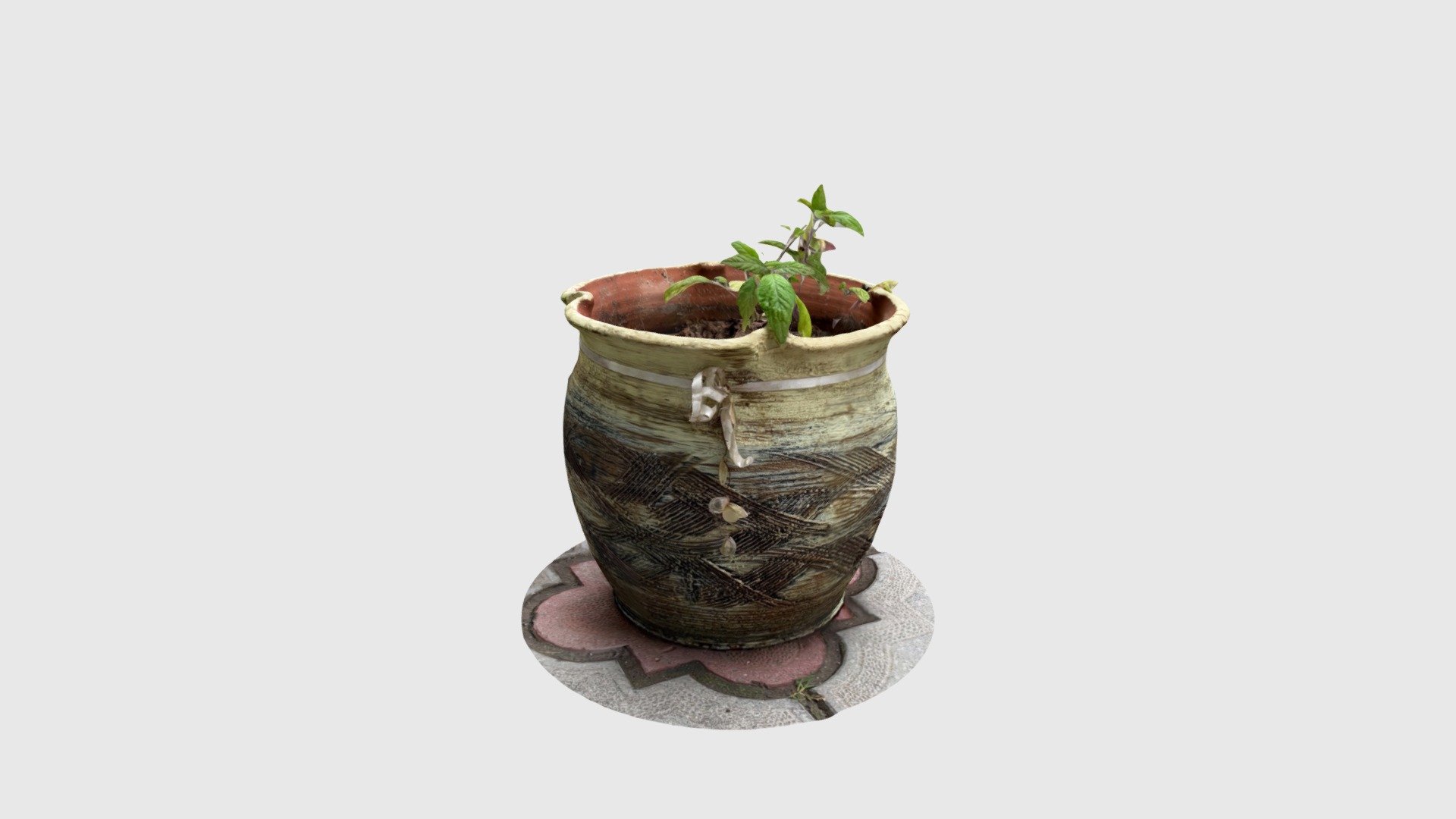 Горшок - Download Free 3D model by dimmnet [bf2e74b] - Sketchfab