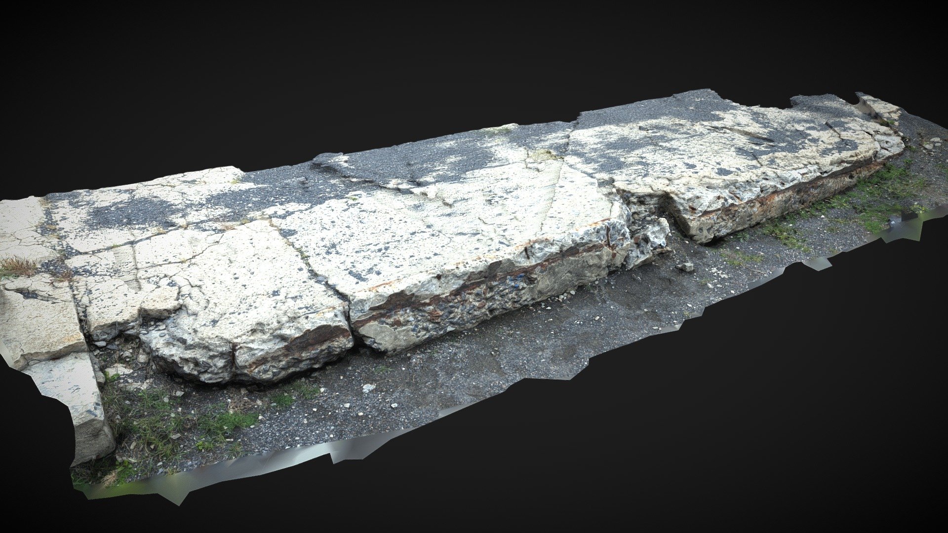 Sidewalk ground photogrammetry 3d model No - 1 - Buy Royalty Free 3D ...