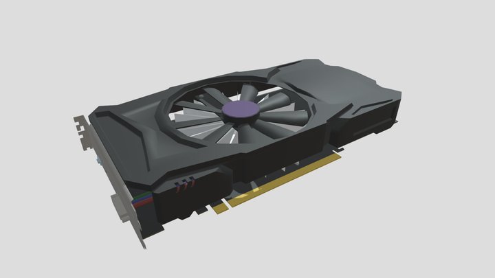 Videocard 3D Model