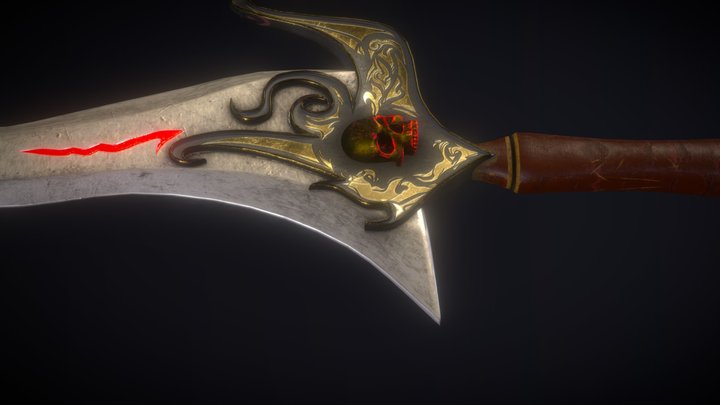 Simple Keris 3D Model