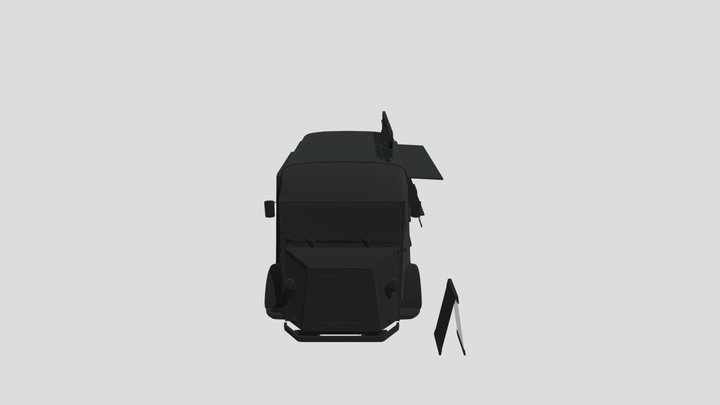 2223_S3DS_ Wils Jarne_ Foodtruck- Model_2Z 3D Model