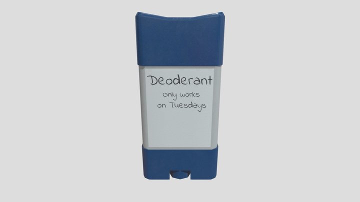 Deoderant – Modello 3D gratuito STL