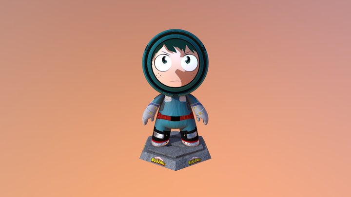 Izuku Midoriya - デク - Nicolás Sazo 3D Model