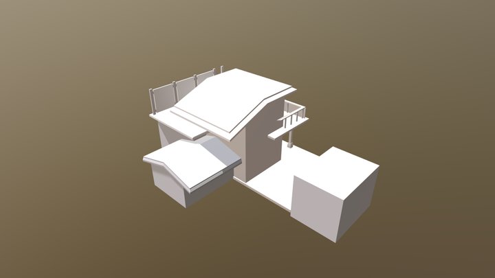 Vista House 3D Model