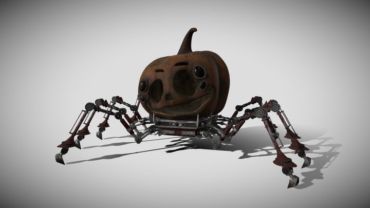 Jack-O-Bot 3D Model