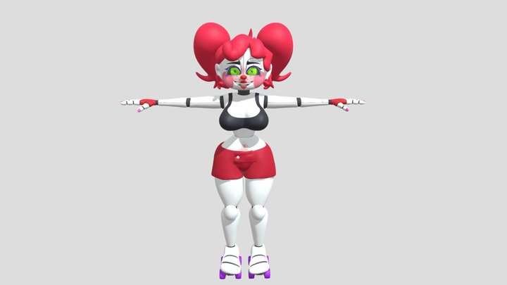Sexy Summer Of 87 Baby 3D Model
