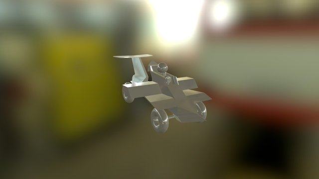 Formule 1 Race Car 3D Model
