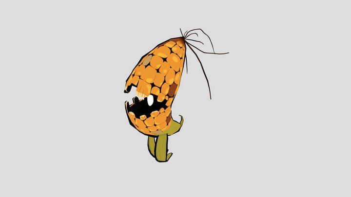 Corn Ghost 3D Model