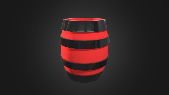 Basic Barrel/Barril Basico 3D Model