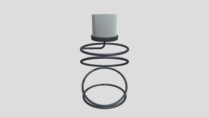 Contemporary Candlestick – Free 3D Model STL