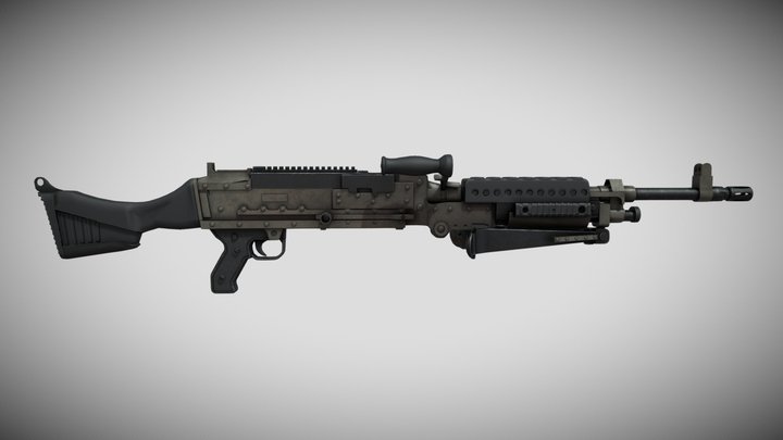 M240 b 3D Model