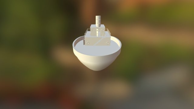 Barco 3D Model