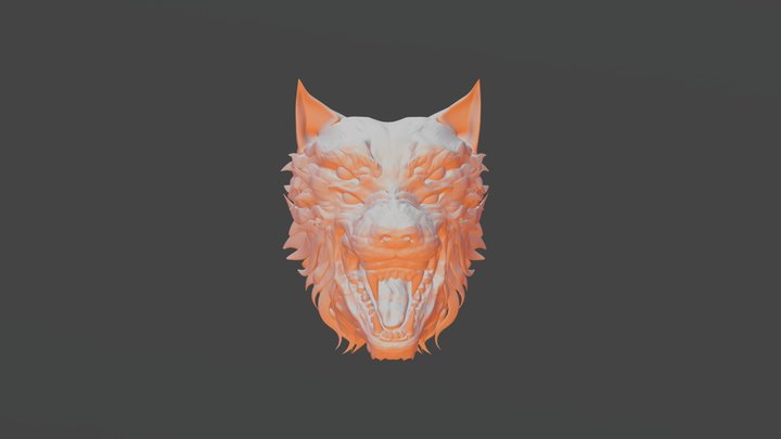 Wolf_Korsakov sculpt 3D Model