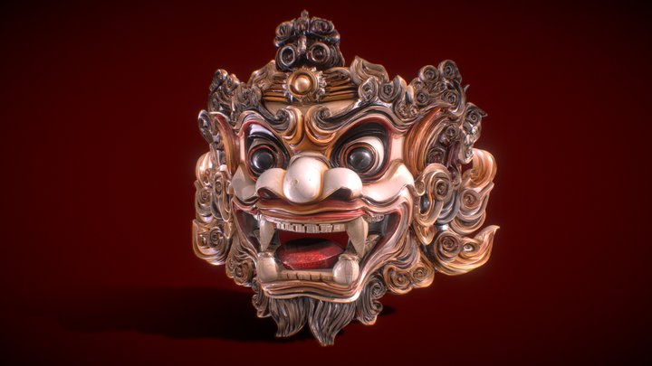 Balinese Barong Mask
