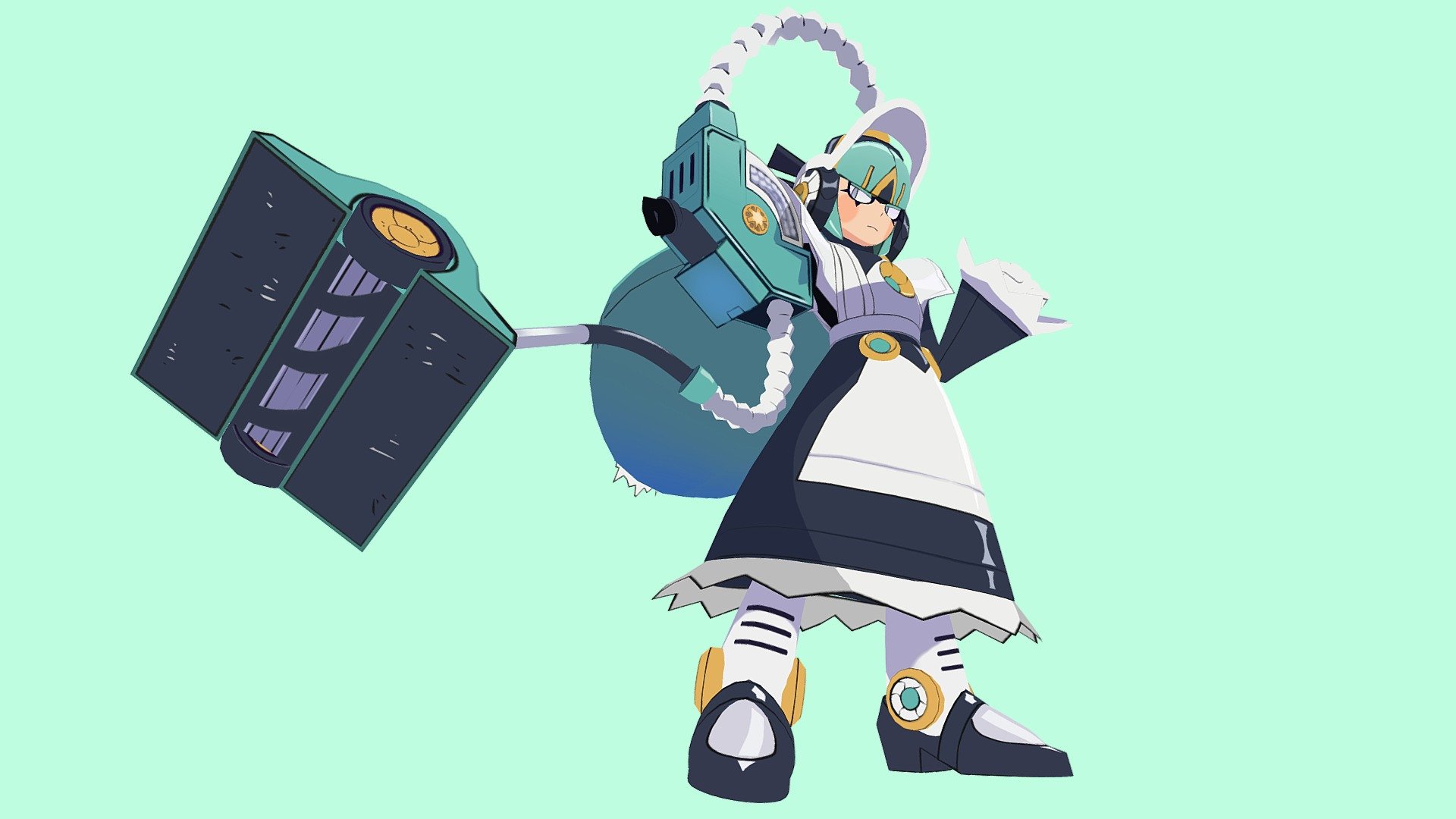 Sweeper Woman - Download Free 3D model by OSad [bf367b4] - Sketchfab