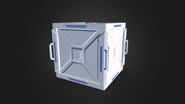 Hi-Tech Crate 3D Model