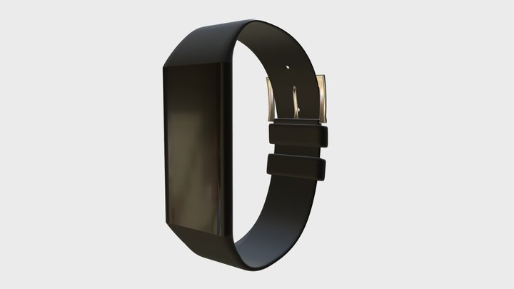 Fitness wristband 3D Model