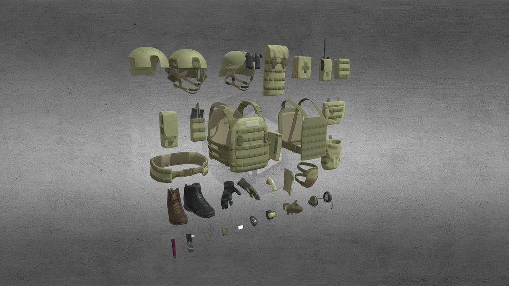 Military Character Kit 1.1 (CC0)