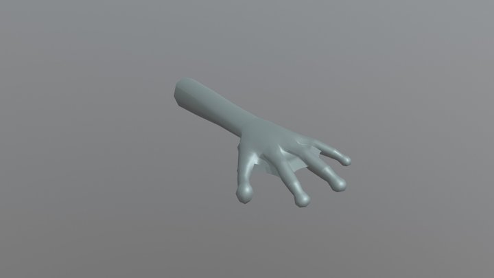 Ancas de rana (humanizadas) 3D Model