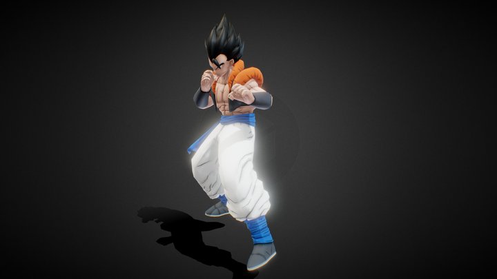 Dragon Ball Gogeta [ Version 1] 3D Model