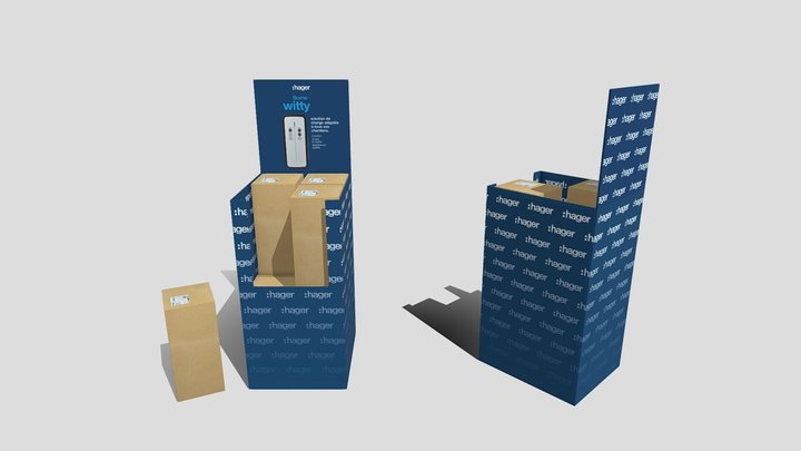 Bac a fouille witty 3D Model