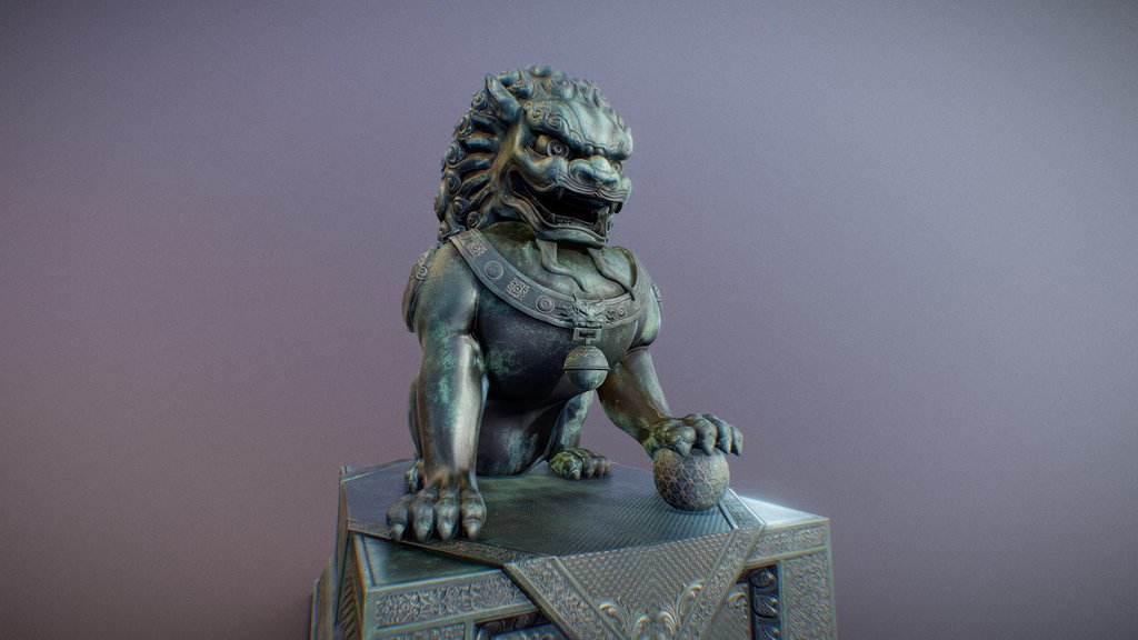 Stone lion