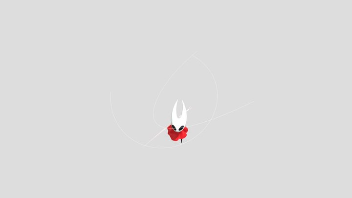 Hornet – Hollow Knight Fan Art (3D Model) 3D Model